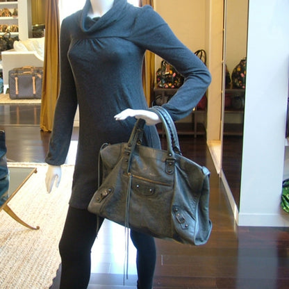 Balenciaga Agneau Work Anthracite 2 of 11