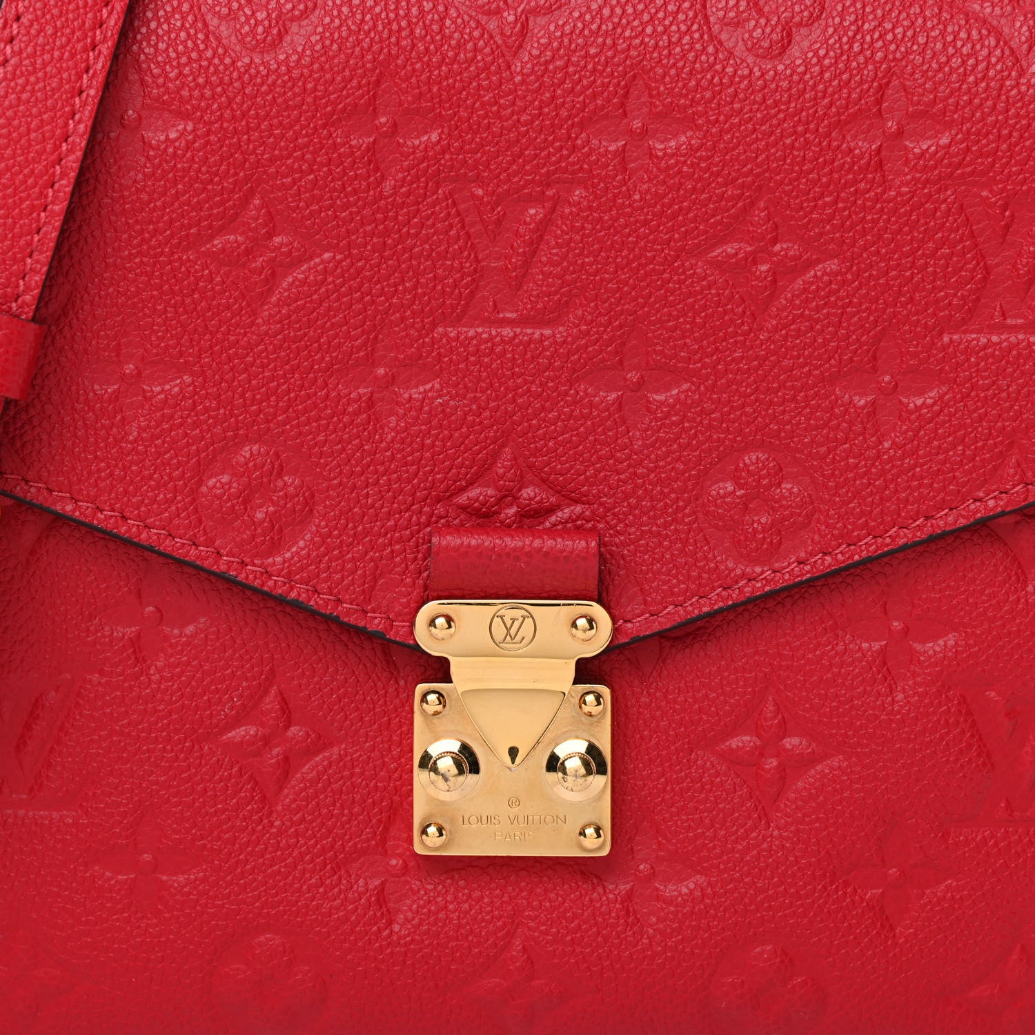Louis Vuitton Empreinte Pochette Metis Scarlet 8 of 13