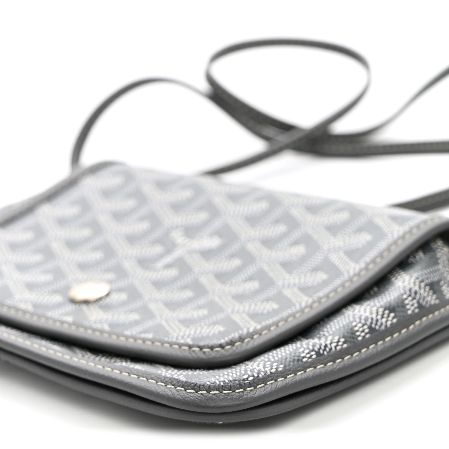 Goyard Goyardine Plumet Wallet Clutch Grey 11 of 11