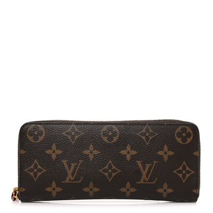 Louis Vuitton Monogram Clemence Wallet Fuchsia 1 of 7