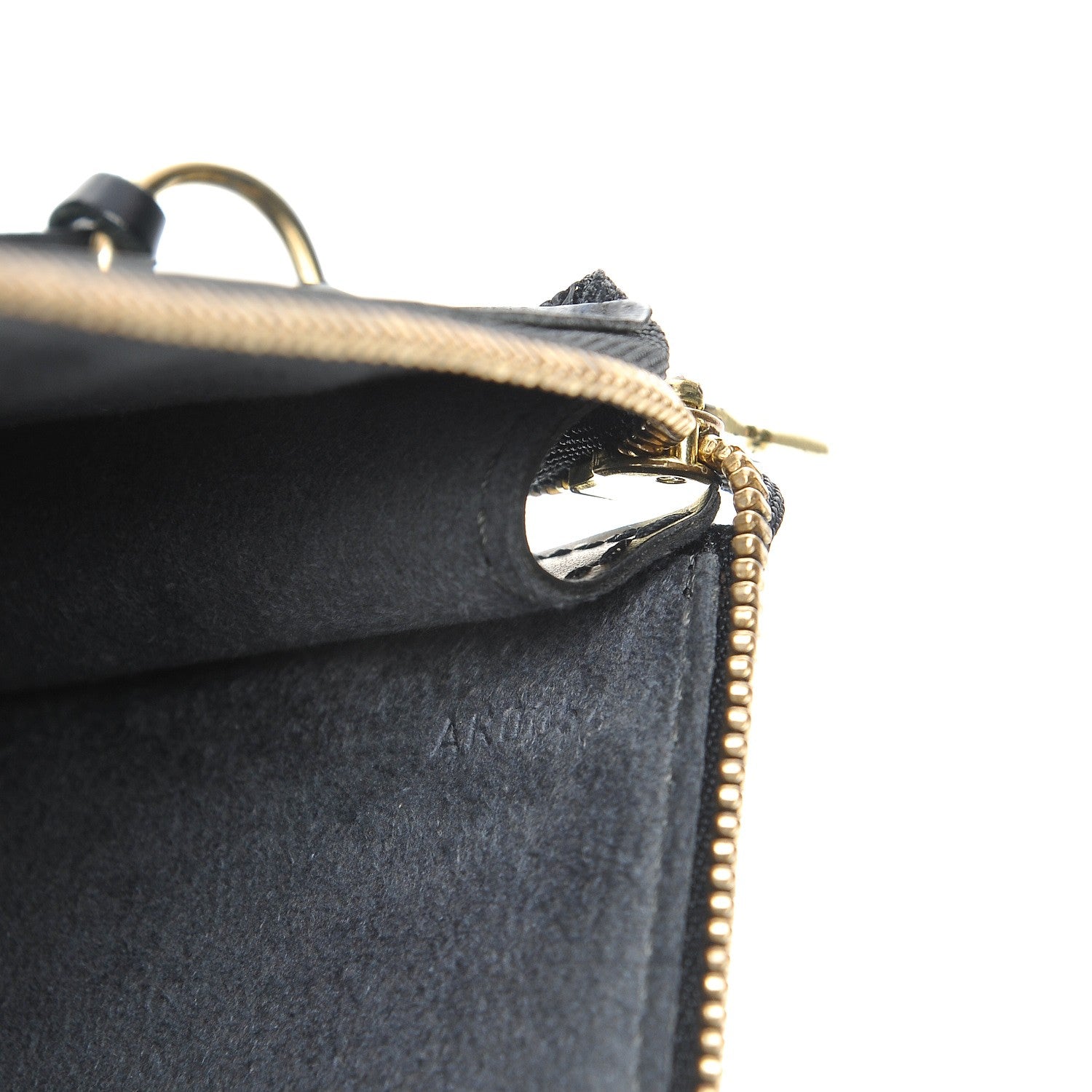 Louis Vuitton Epi Pochette Accessories 24 Black 7 of 7