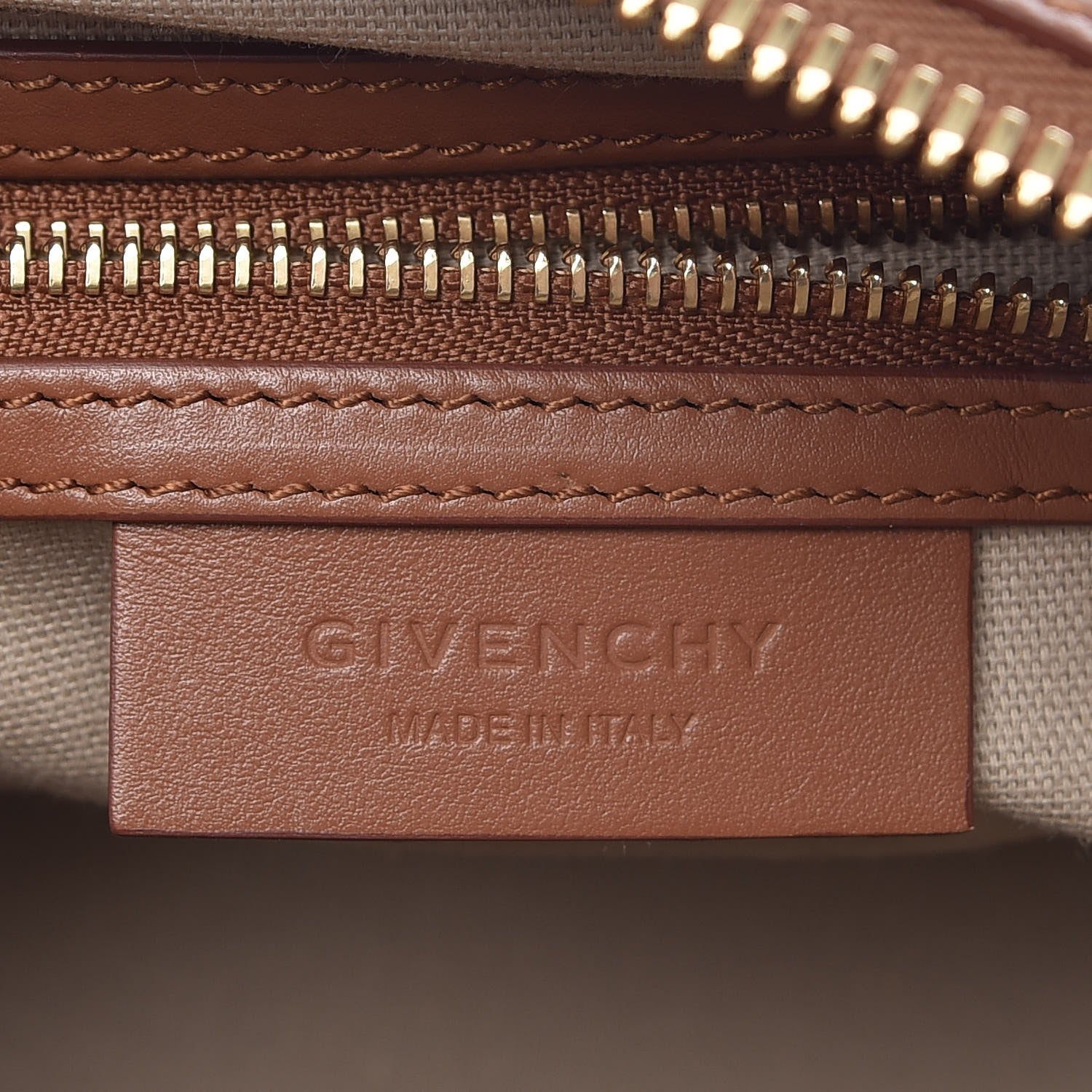 Givenchy Calfskin Small Sway Cognac 7 of 10