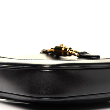 Gucci Boarded Dyana Lux Calfskin Mini Jackie 1961 Hobo Black 8 of 9