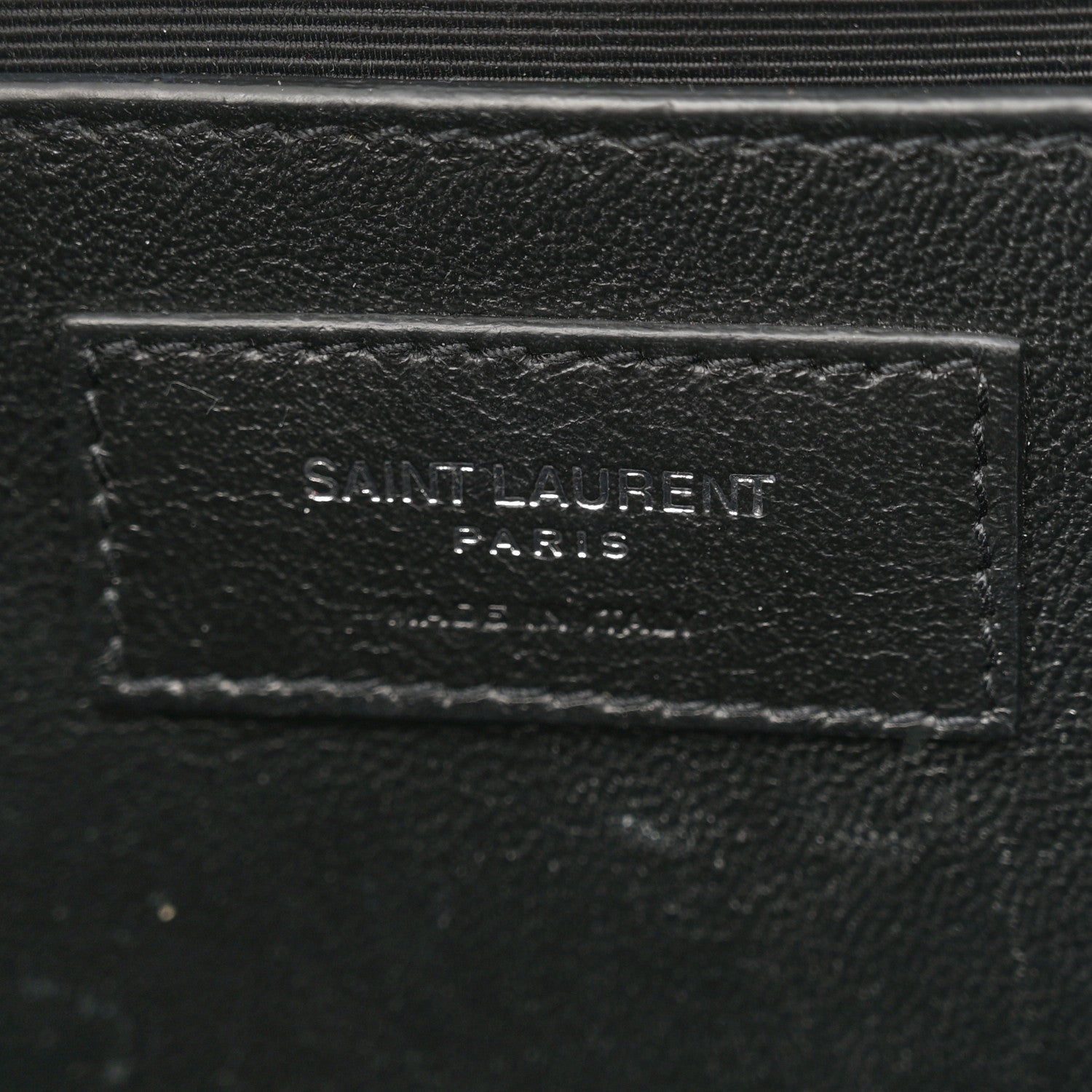 Saint Laurent Grain De Poudre Medium Classic Monogram Kate Satchel Vert Fonce 4 of 12