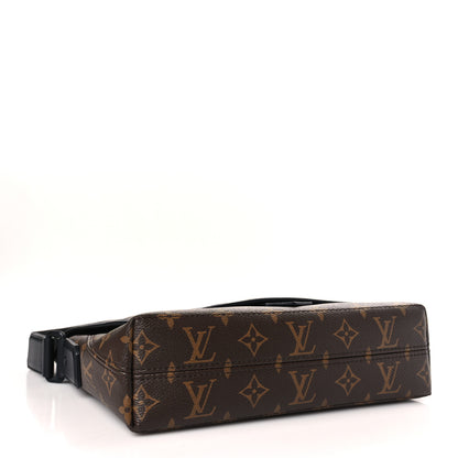 Louis Vuitton Monogram Macassar Magnetic Messenger 4 of 8