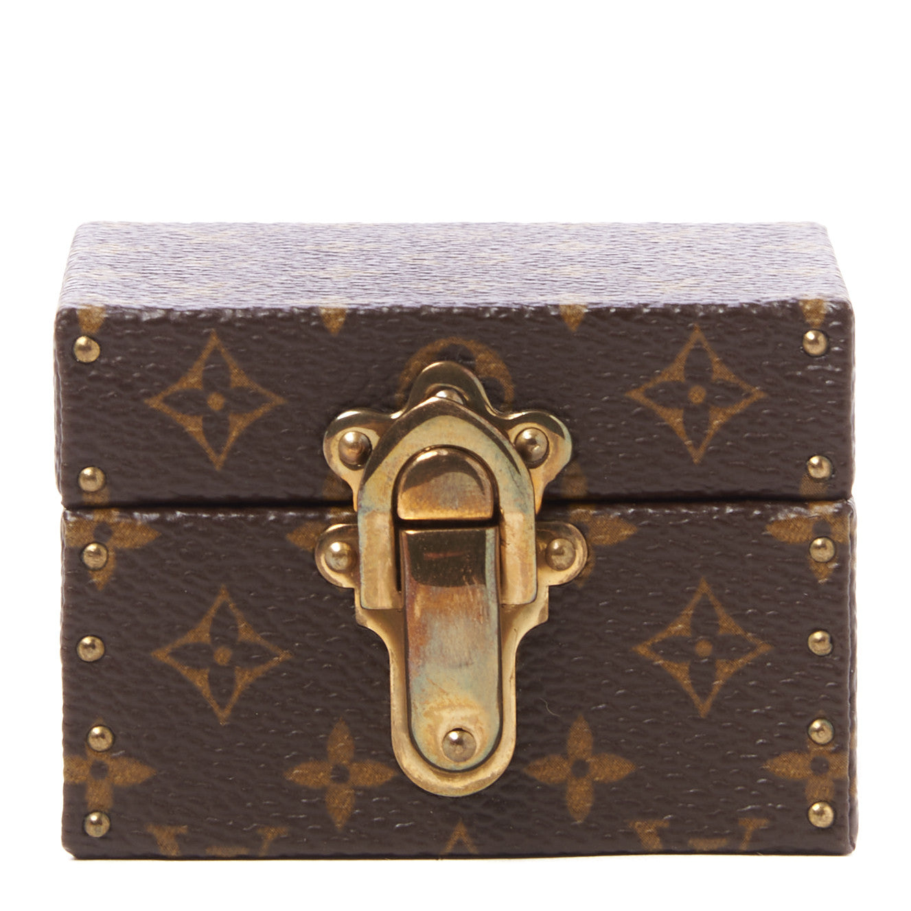 Monogram Ring Box Mini Trunk Case