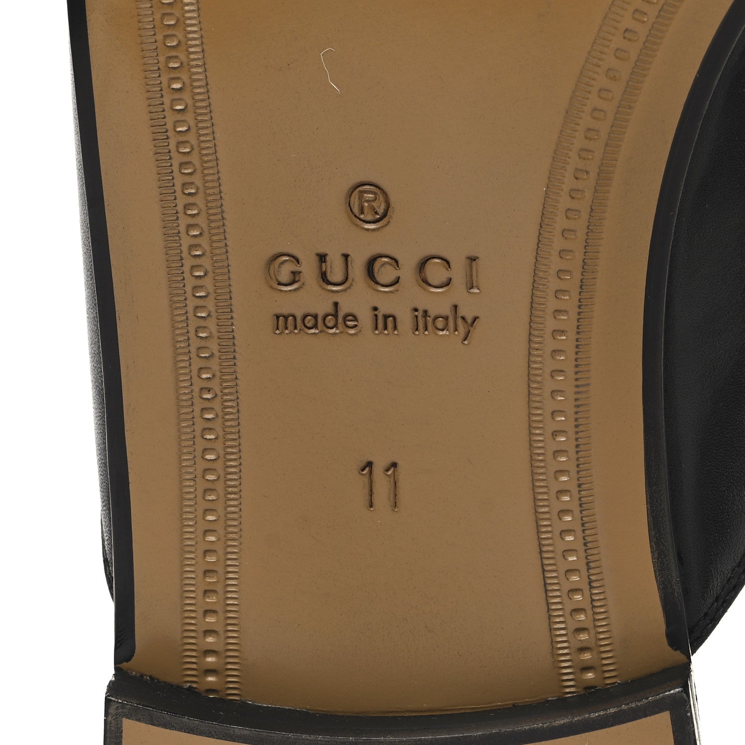 Gucci Calfskin Mens Princetown Slippers 11 Black 8 of 10
