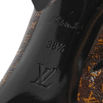 Louis Vuitton Nano Monogram Silhouette Ankle Boots 38.5 6 of 9