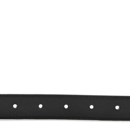 Gucci Calfskin Crystal Double G 30mm Belt 100 40 Black 3 of 6