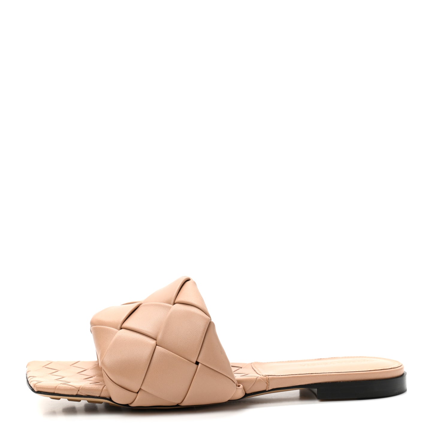 Nappa Maxi Intrecciato Lido Flat Sandals 39 Slipper