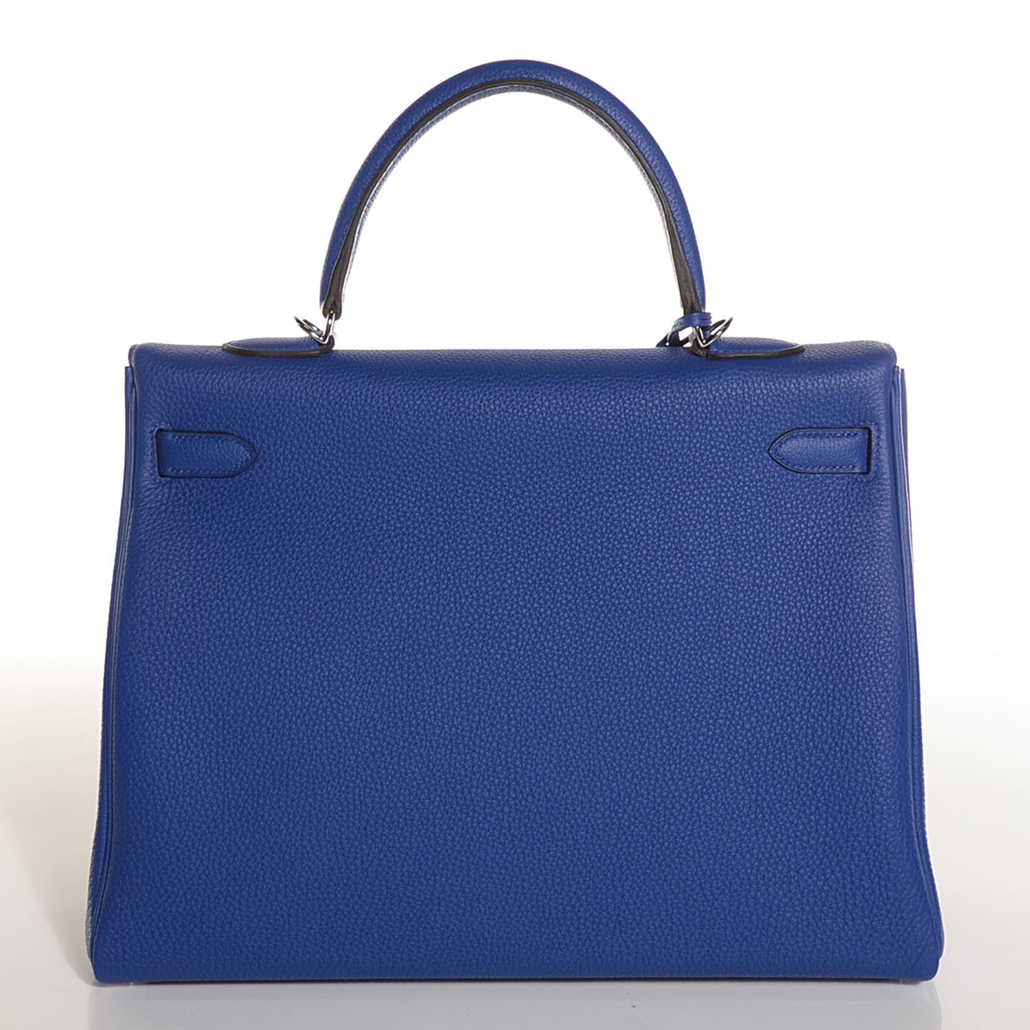 Hermes Togo Kelly Retourne 35 Bleu Electrique 5 of 28