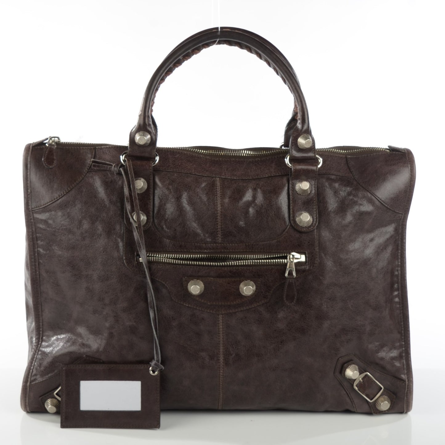 Agneau Giant 21 Silver Hardware Weekender Cafe