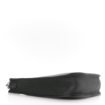 Hermes Taurillon Clemence Amazone Evelyne TPM Black 4 of 11