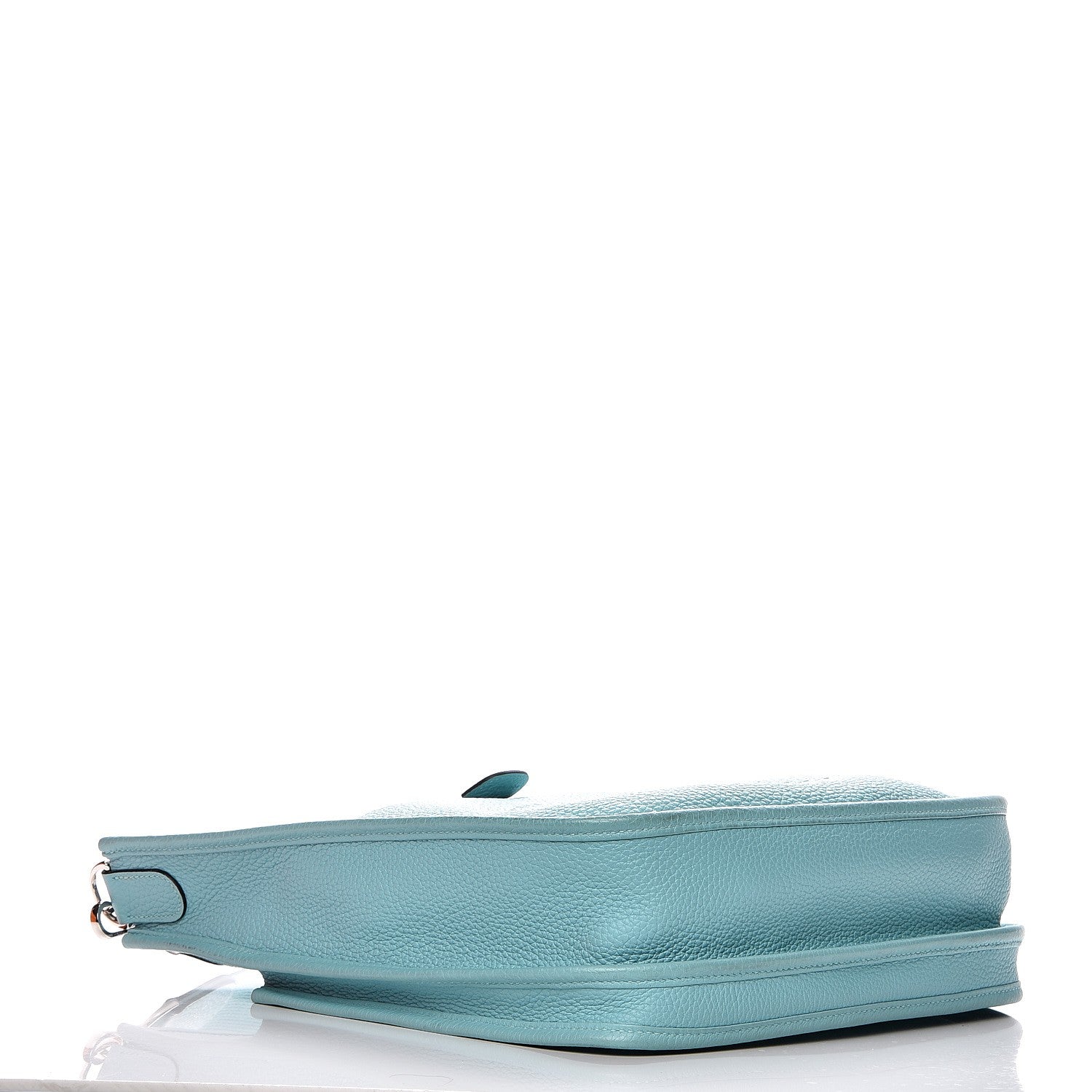 Hermes Taurillon Clemence Evelyne III PM Bleu Atoll 4 of 19