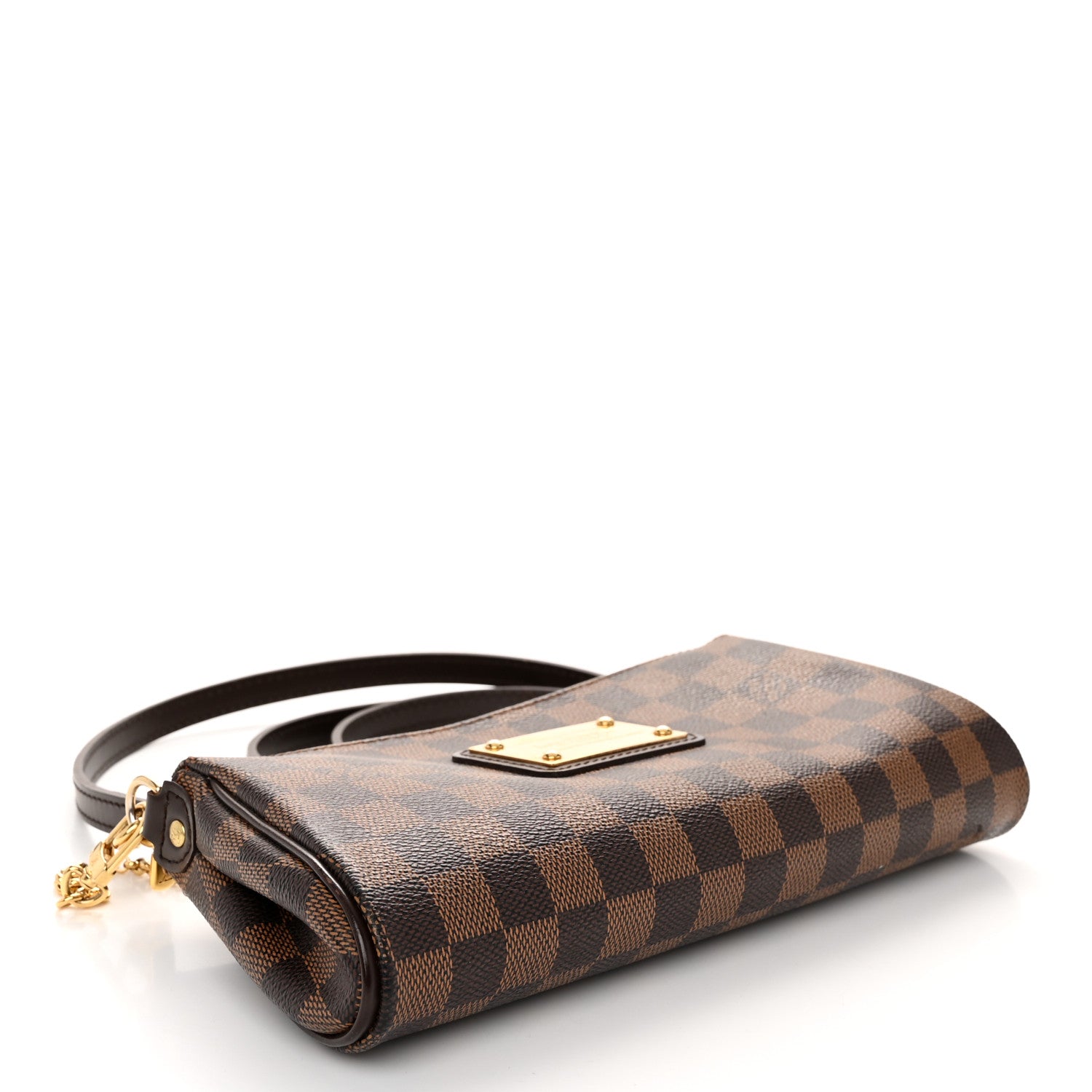 Louis Vuitton Damier Ebene Eva Clutch 4 of 10