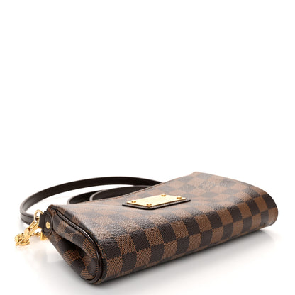 Louis Vuitton Damier Ebene Eva Clutch 4 of 10