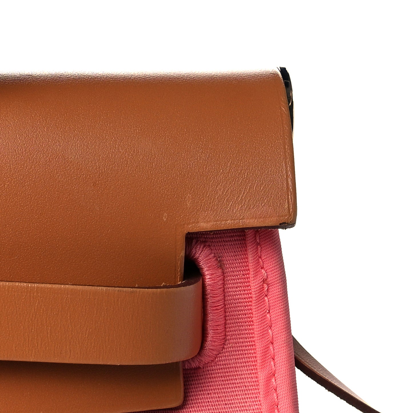 Vache Hunter Toile Herbag Zip 31 PM Rose Azalee Natural