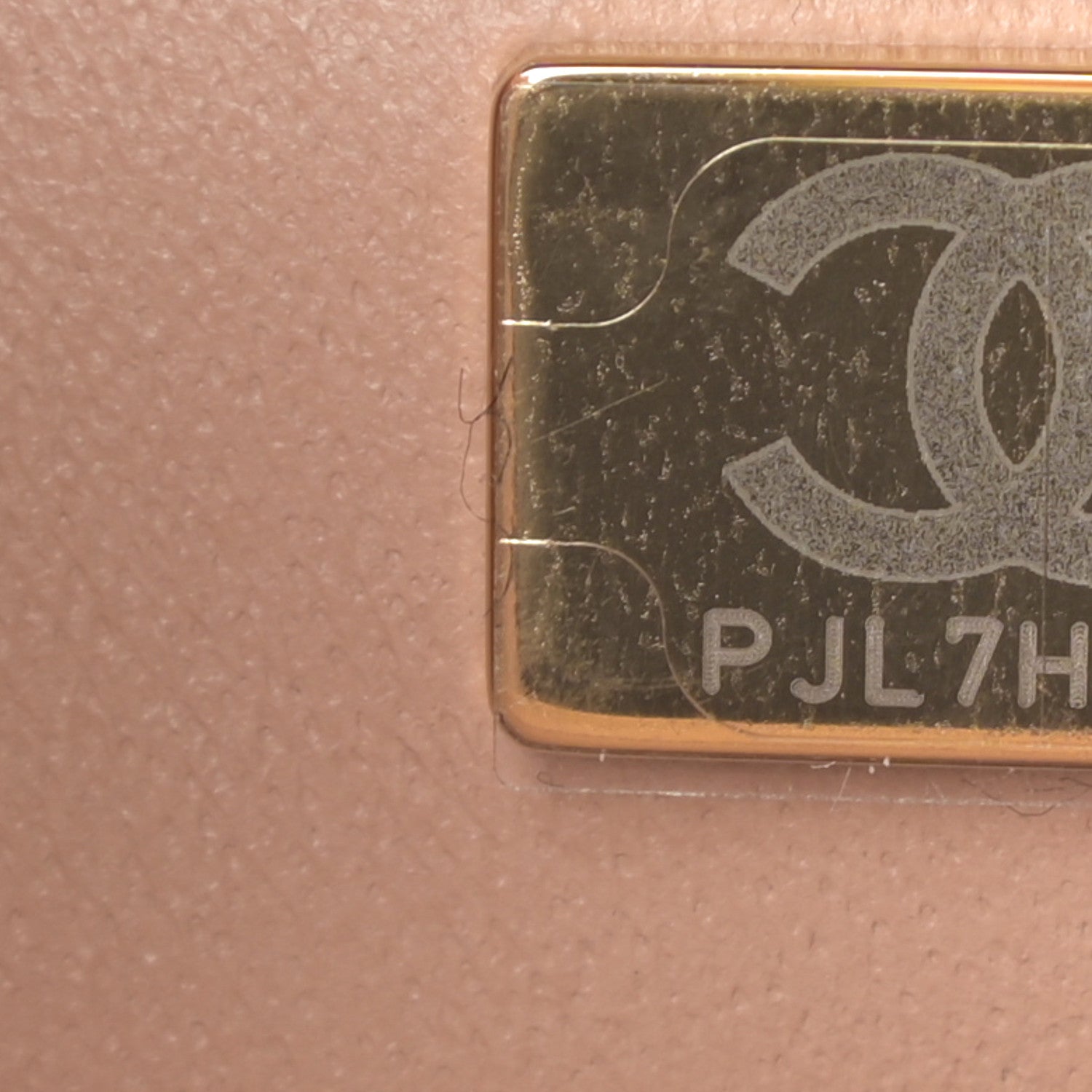 Chanel Lambskin Quilted Mini Rectangular Flap Beige 7 of 10
