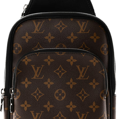 Louis Vuitton Monogram Macassar Avenue Sling Bag NM 7 of 9