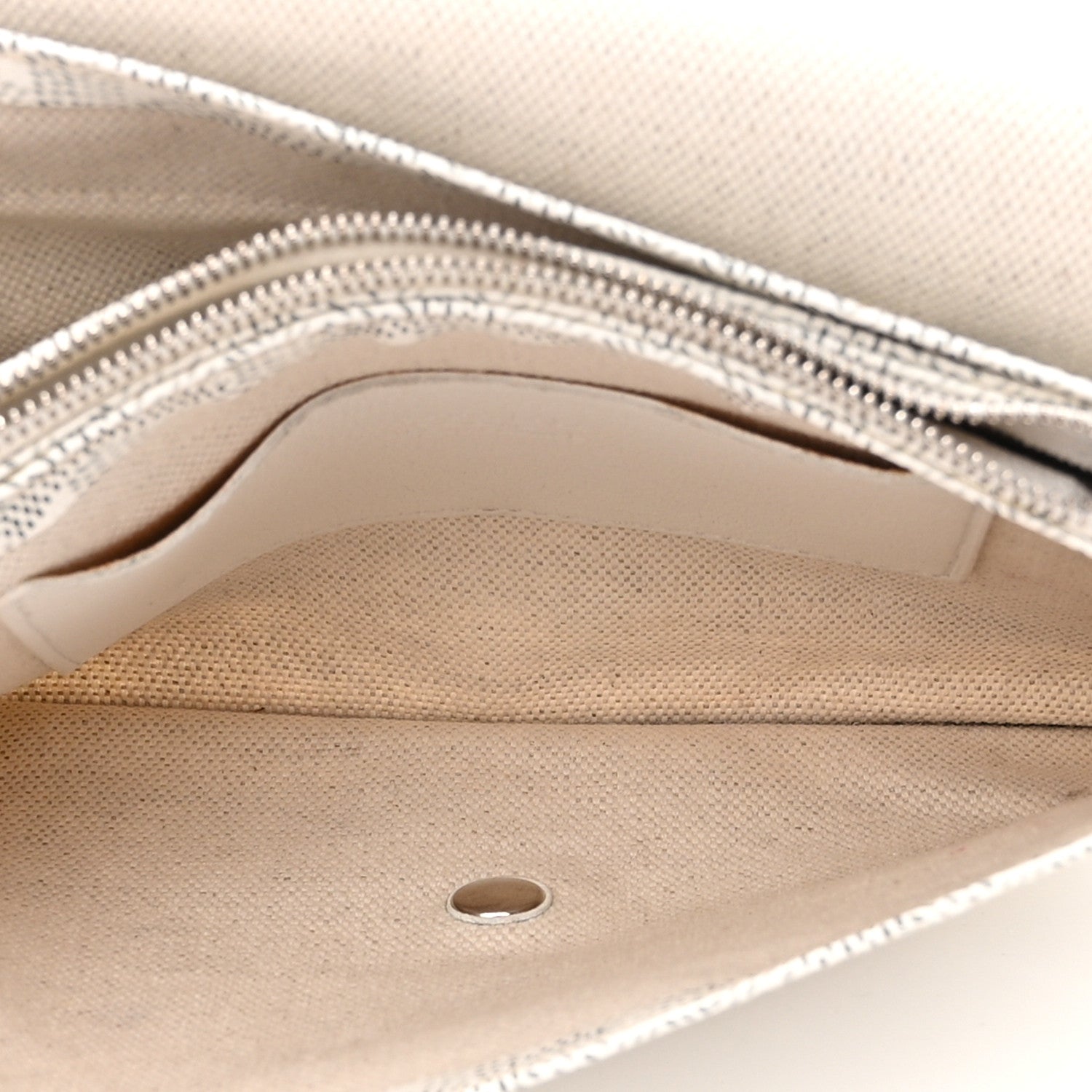 Goyard Goyardine Plumet Wallet Clutch White 9 of 21