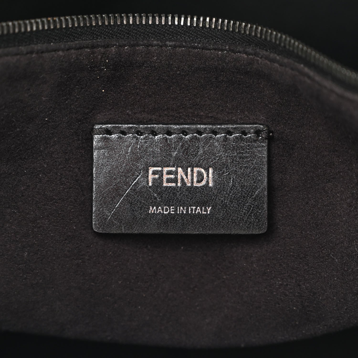Fendi Vitello Dolce Lui Urban Briefcase Carbone 6 of 17