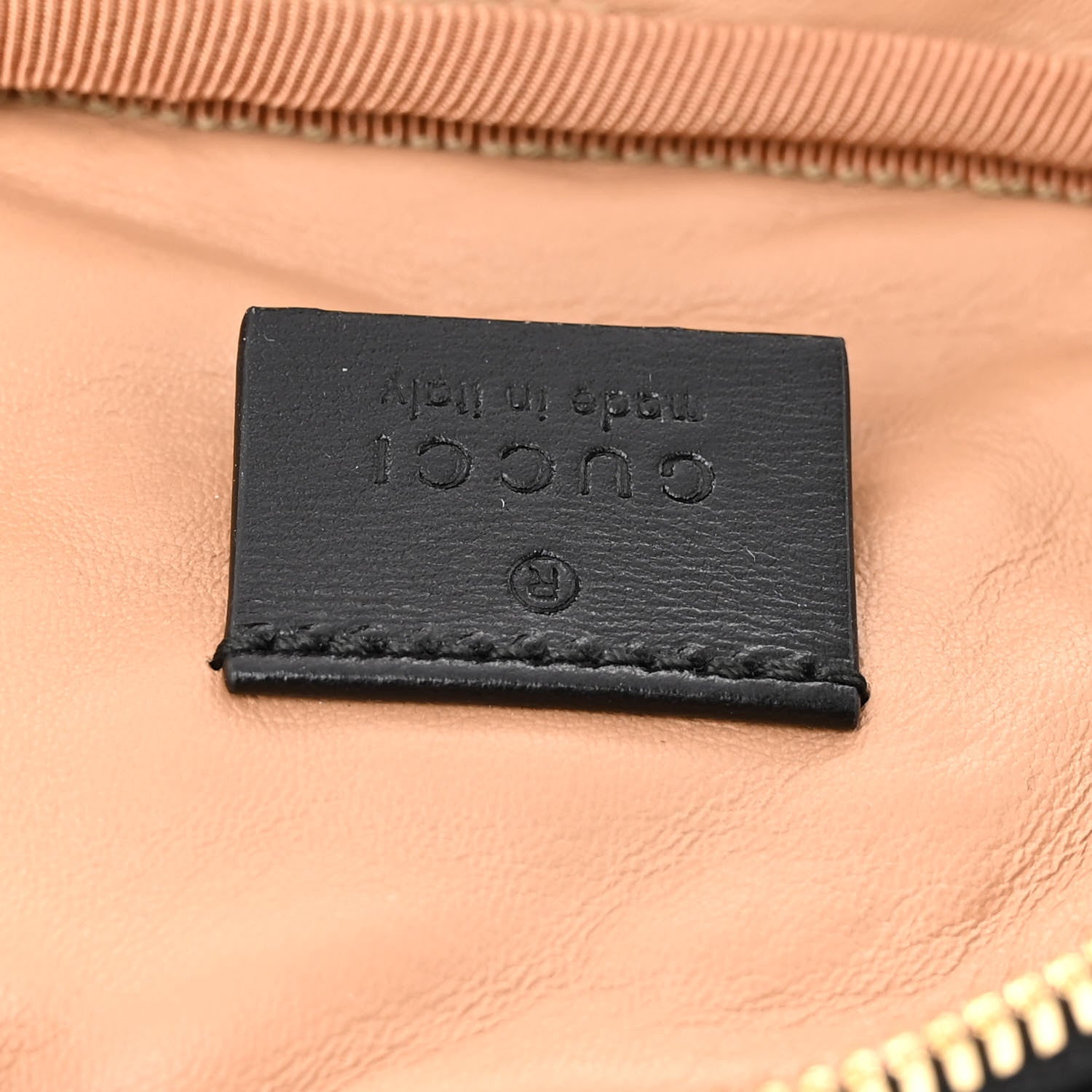 Gucci Calfskin Trapuntata Zumi Belt Bag Black 6 of 9