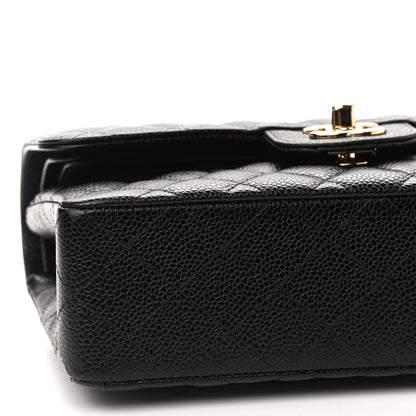 Chanel Caviar Quilted Small Double Flap Black 6 of 9