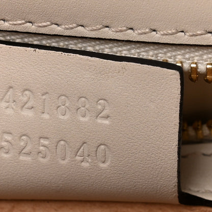 Gucci Calfskin Small Sylvie Shoulder Bag Off White 6 of 15