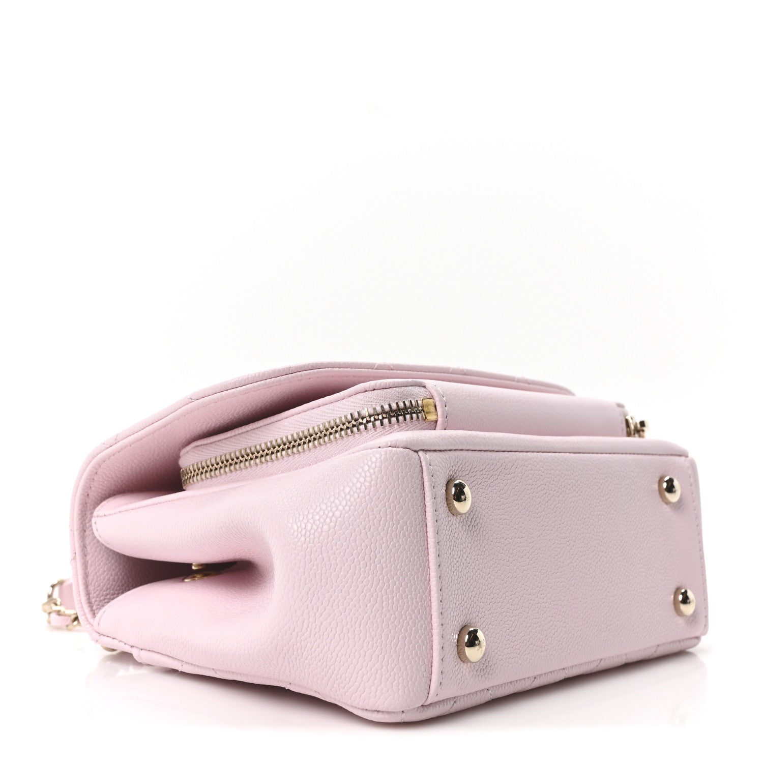 Chanel Caviar Quilted Mini Business Affinity Flap Light Pink 9 of 11