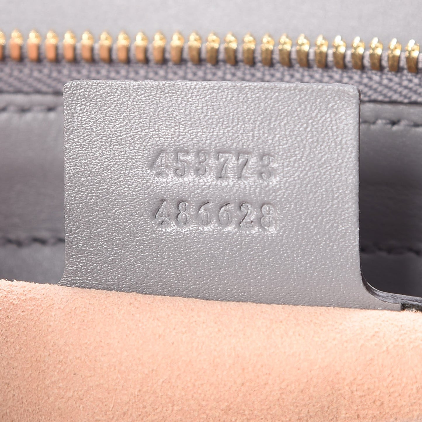 Soft Guccissima Signature Medium Shoulder Tote Bag Deep Grey