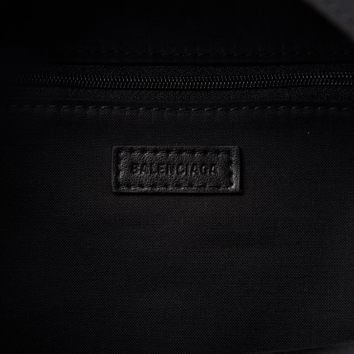 Nylon Embroidered You Are The World Explorer Backpack S Black