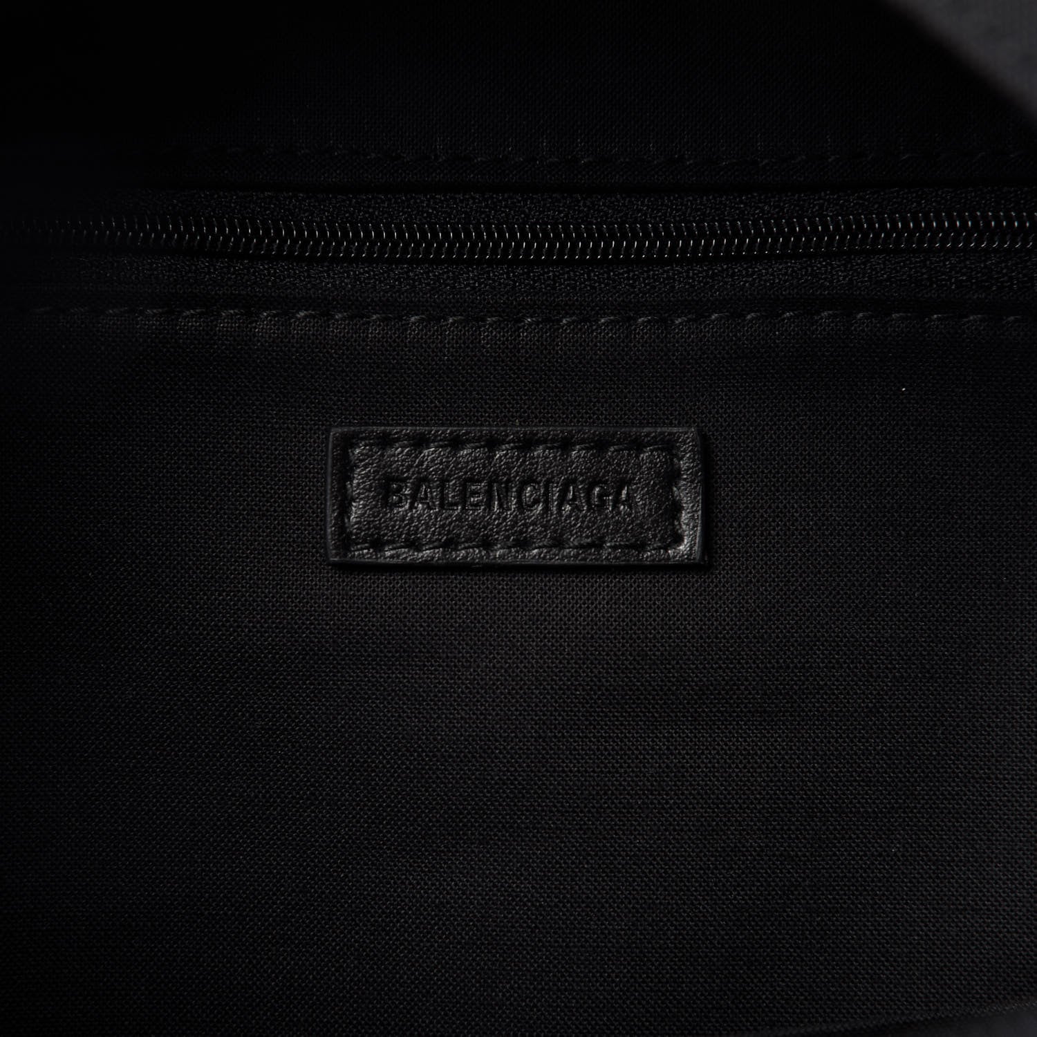 Balenciaga Nylon Embroidered You Are The World Explorer Backpack S Black 7 of 7