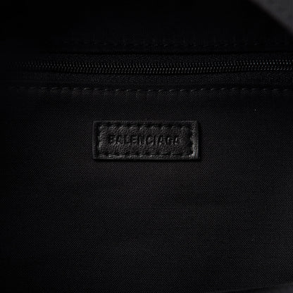 Balenciaga Nylon Embroidered You Are The World Explorer Backpack S Black 7 of 7
