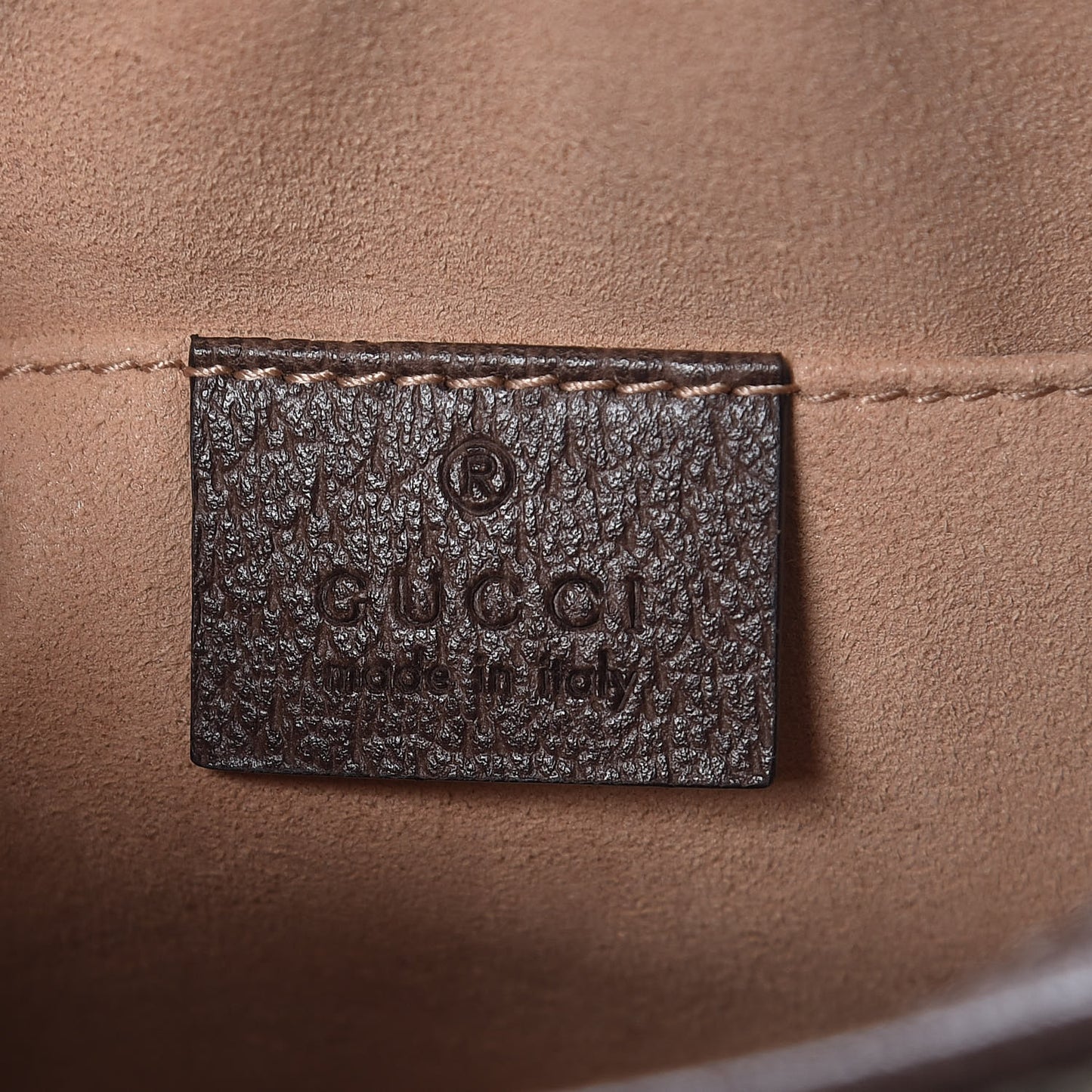 GG Supreme Monogram Web Mini Ophidia Shoulder Bag Brown