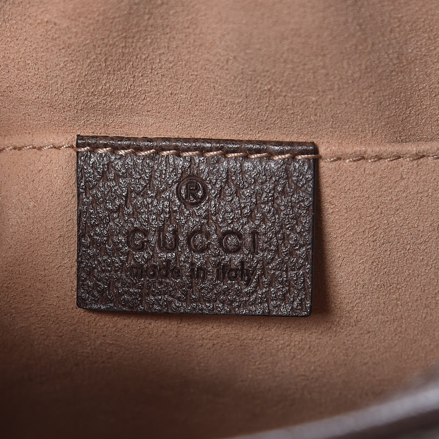 Gucci GG Supreme Monogram Web Mini Ophidia Shoulder Bag Brown 6 of 8
