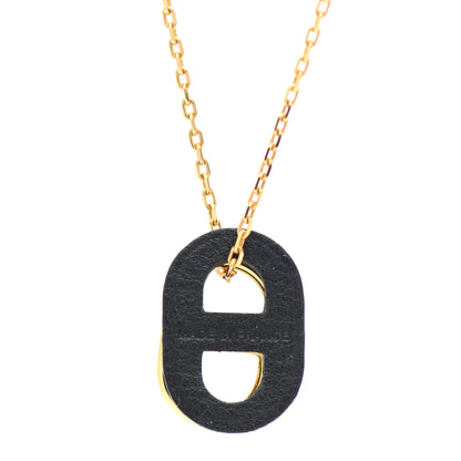 Hermes Swift O'Maillon Pendant Necklace Black 5 of 5