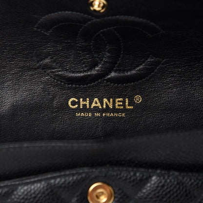 Chanel Caviar Quilted Small Double Flap Black 10 of 13