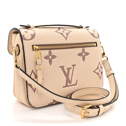 Louis Vuitton Empreinte Monogram Giant Pochette Metis Creme Bois de Rose 3 of 15