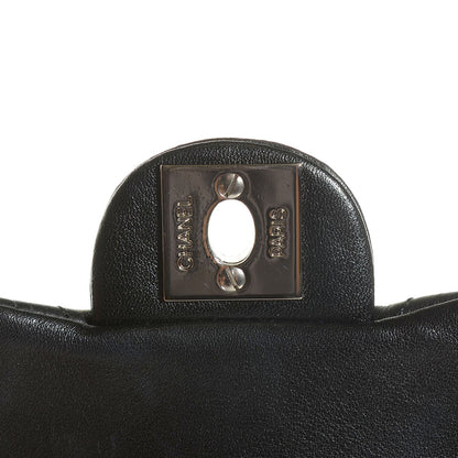 Chanel Calfskin Quilted Small Cambon Multipocket Reporter Black White 16 of 16