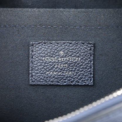 Louis Vuitton Metallic Empreinte Monogram Giant Speedy Bandouliere 20 Navy Nacre 6 of 11