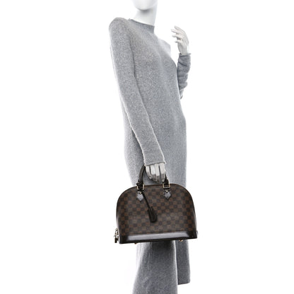 Louis Vuitton Damier Ebene Alma MM 2 of 14