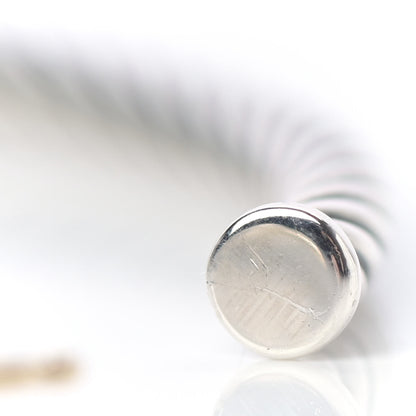 David Yurman Sterling Silver 14K Yellow Gold Medium Cable Classics Hoop Earrings 6 of 7