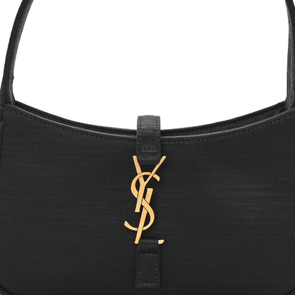 Saint Laurent Satin Le 5 A 7 Mini Hobo Black 8 of 10
