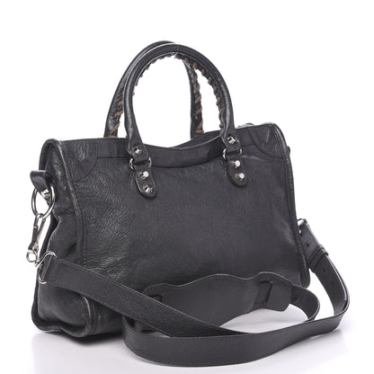 Balenciaga Agneau Classic Silver Hardware S City Gris Fossile 2 of 12