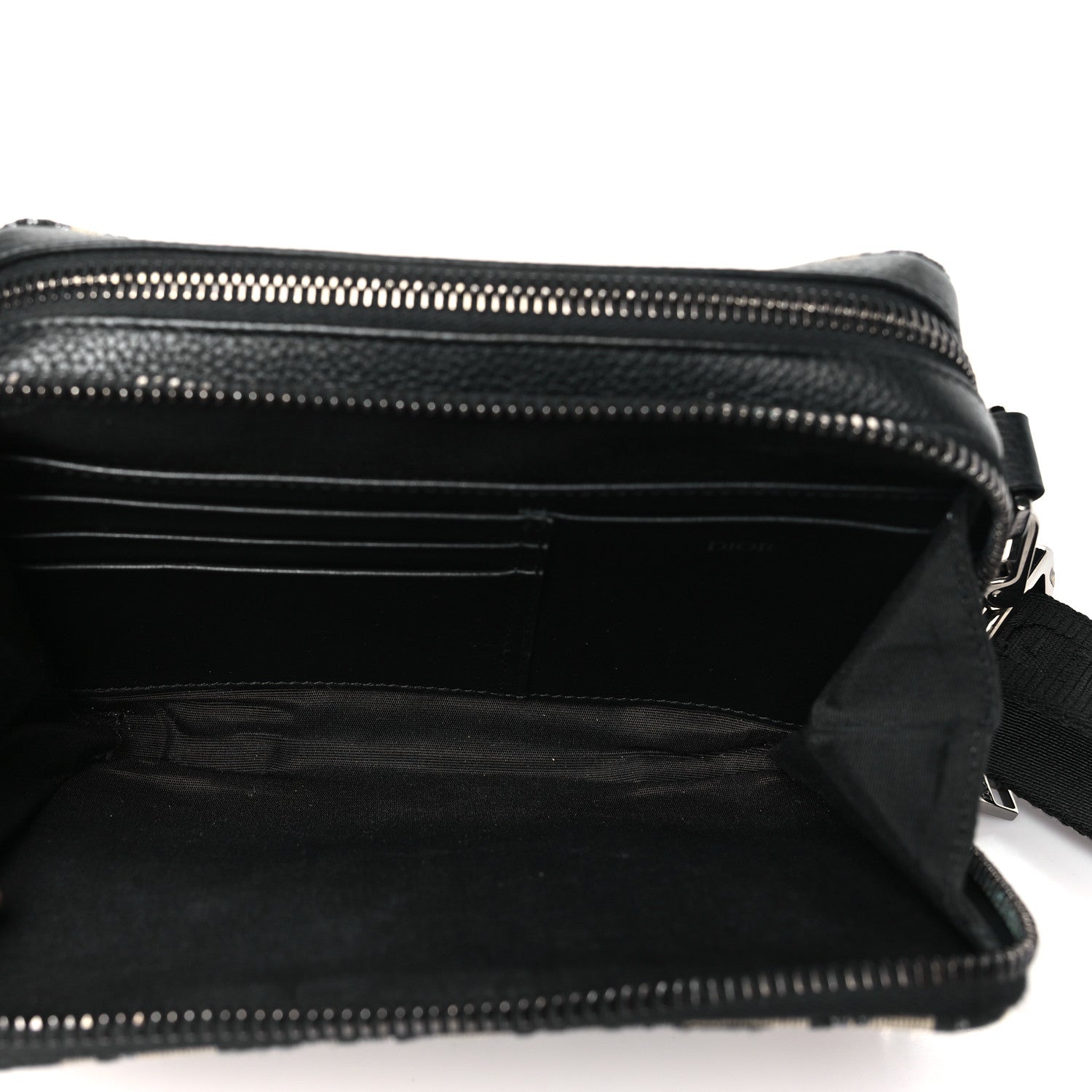 Christian Dior Oblique Messenger Pouch Black 6 of 11