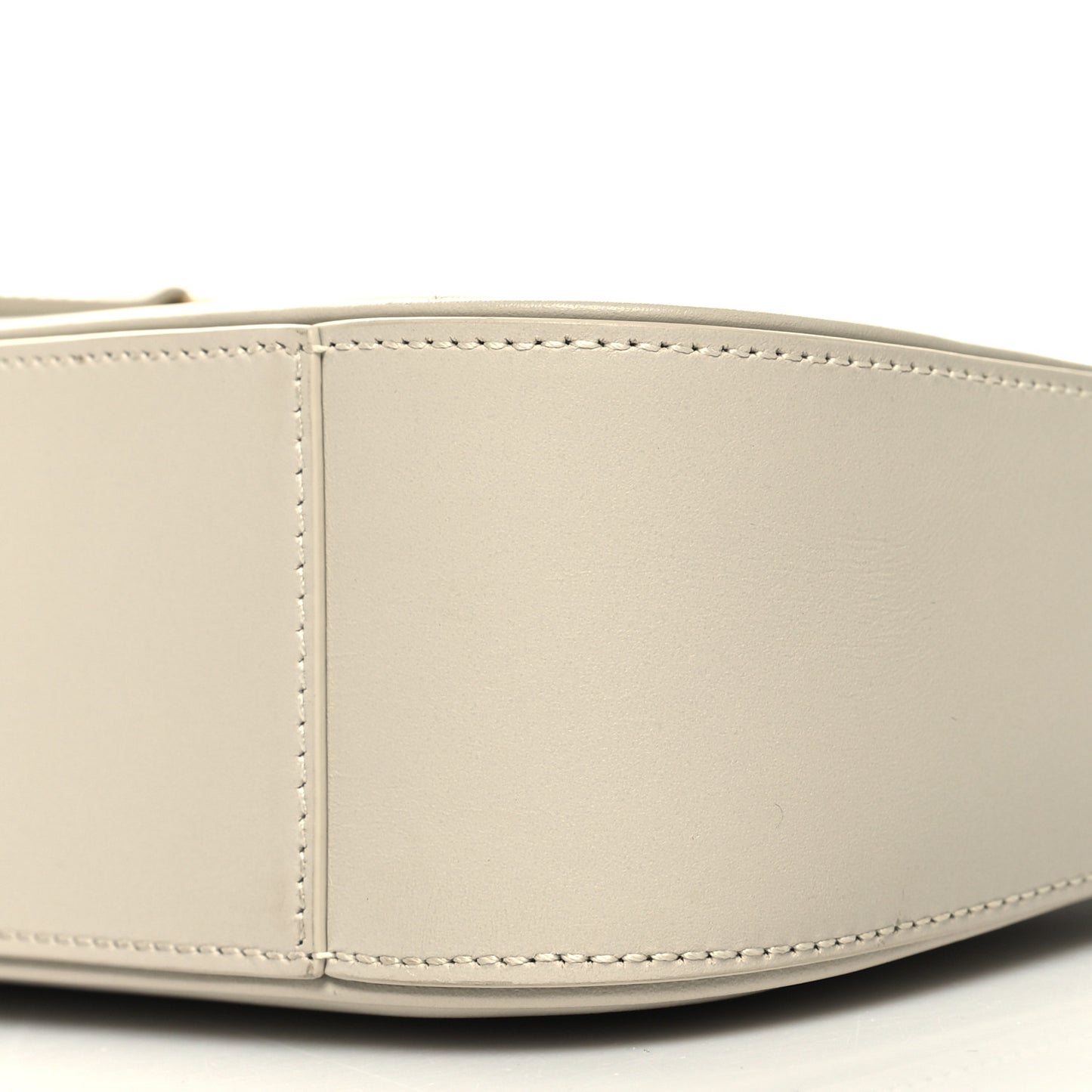 Smooth Calfskin Le 5 A 7 Hobo Blanc Vintage