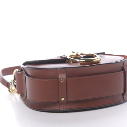 Chloe Calfskin Small Tess Bag Sepia Brown 7 of 9