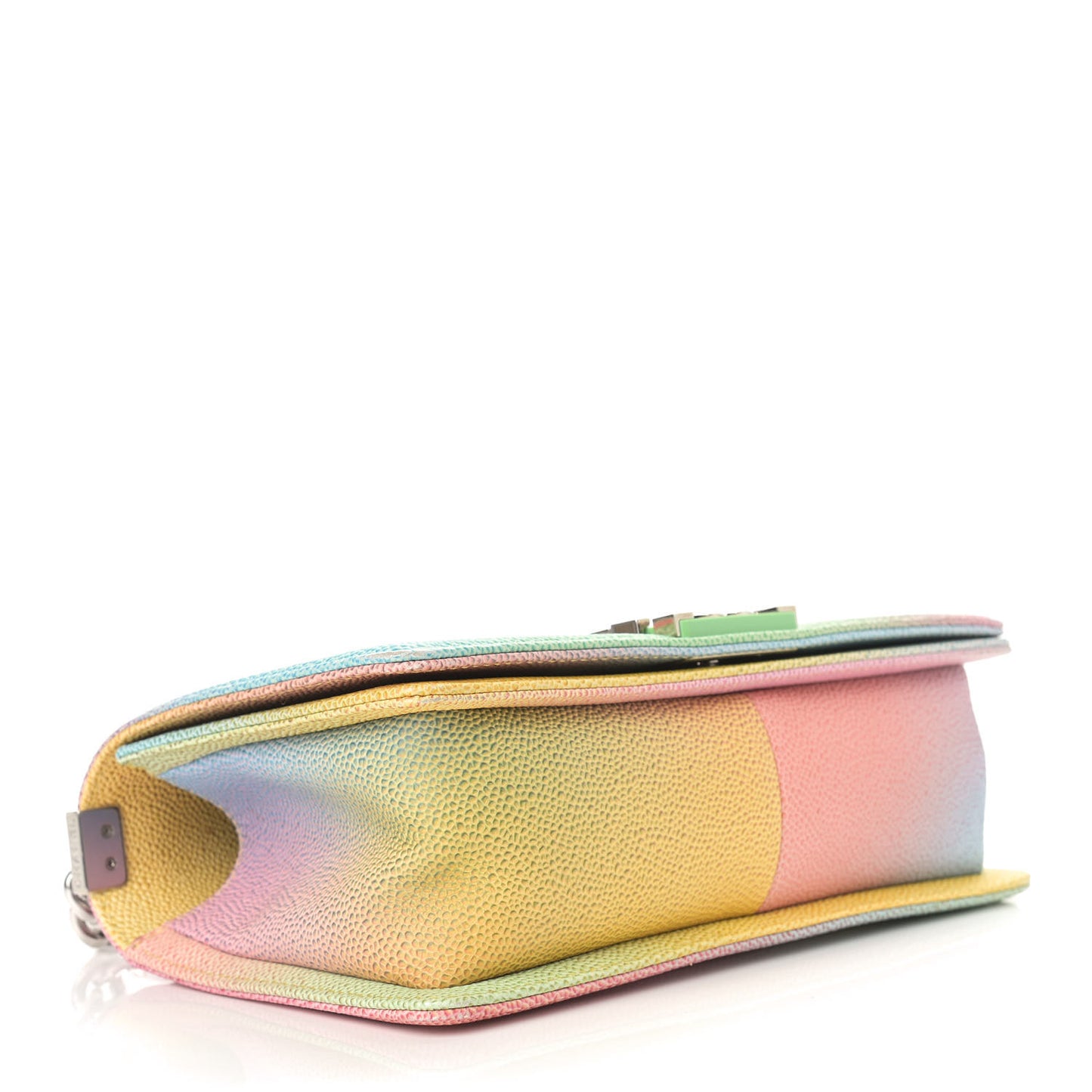 Caviar Quilted Medium Cuba Rainbow Boy Flap Multicolor