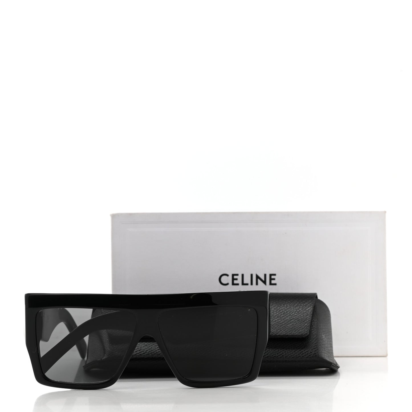 Acetate Flat Top Rectangular Sunglasses CL400921