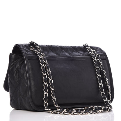 Chanel Calfskin Medium Natural Beauty Flap Black 4 of 8